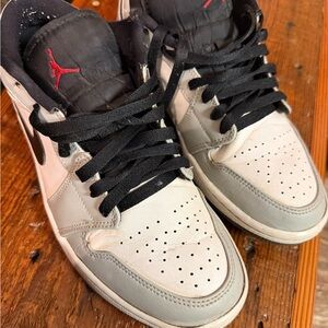 Nike Sneakers with Black and White Design